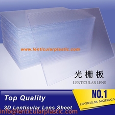 25 lpi lenticular lens plastic PS large format 3d lenticular sheet supplier cylinde line lenticular sheet material blank