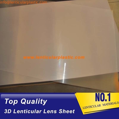 160 lpi lenticular sheet PET 3d film standard size 0.51*0.71m 0.25mm thickness lenticular lens films materials