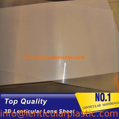 3d depth lenticular image sheet clear PET lenticular foils-0.9mm thickness 70 lpi lenticular lens sheet price
