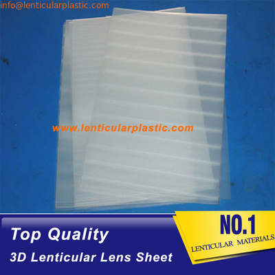 160 lpi lenticular sheet PET 3d film standard size 0.51*0.71m 0.25mm thickness lenticular lens films materials