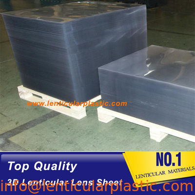 3d depth lenticular image sheet clear PET lenticular foils-0.9mm thickness 70 lpi lenticular lens sheet price