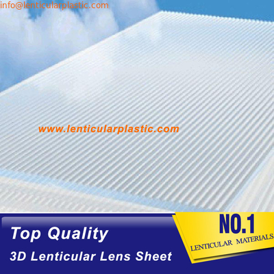 flip lenticular lens array 3mm thickness 20 lpi 3d flip lenticular print sheet for large format flip lenticular printing