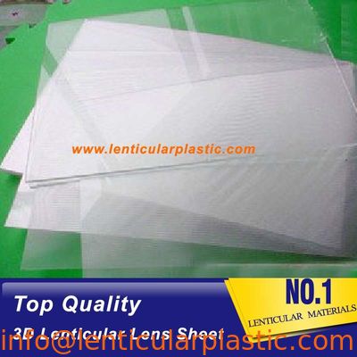 3d depth lenticular image sheet clear PET lenticular foils-0.9mm thickness 70 lpi lenticular lens sheet price