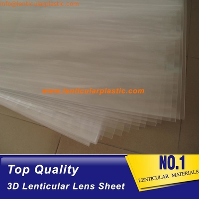 160 lpi thin lenticular printing sheet lenticular lens array-0.25mm thickness 3d flip lenticular lens sheet uk