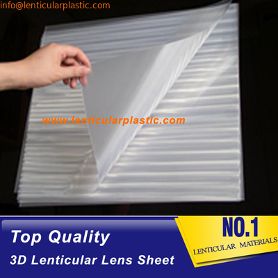 160 lpi lenticular sheet PET 3d film standard size 0.51*0.71m 0.25mm thickness lenticular lens films materials