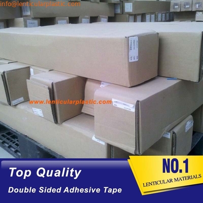 clear double side adhesive film high viscosity lenticular tape rolls for inkjet lenticular print