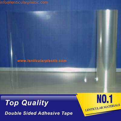 clear double side adhesive film high viscosity lenticular tape rolls for inkjet lenticular print
