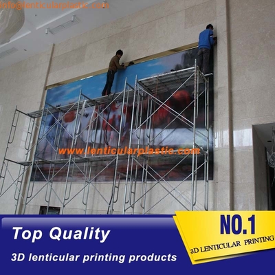 Large Size Lenticular Picture 3d Movie Poster Flip Printing Lenticular photo For Indoor And Outdoor Decor