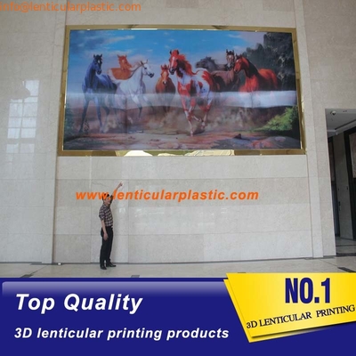 Large Size Lenticular Picture 3d Movie Poster Flip Printing Lenticular photo For Indoor And Outdoor Decor